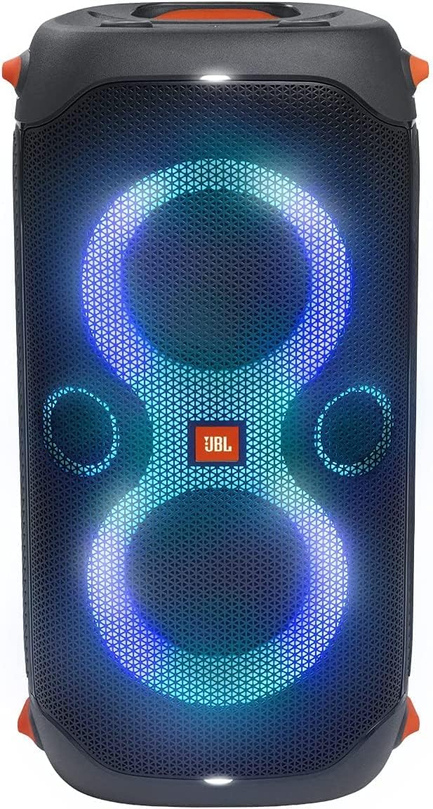 JBL PartyBox 110 - Altavoz portátil con Luces incorporadas, Sonido Potente y Graves Profundos