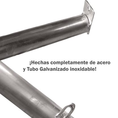 Carpa 3x6 Ultra Reforzada Tubo Galvanizado 38mm Uso Rudo (Con Lona)