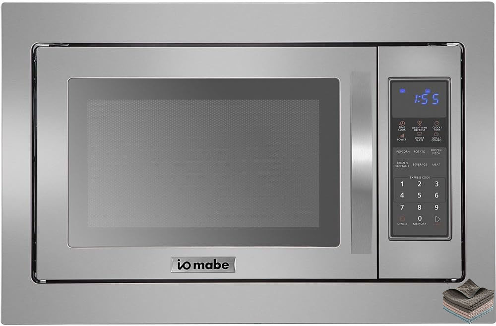 Mabe - Horno Microondas IO IO110MDI 1.1 Acero Inoxidable con Espejo