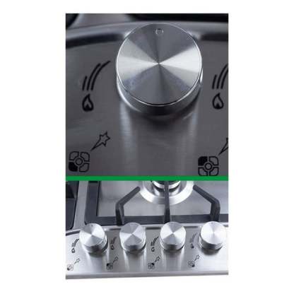 Parrilla Gas 4 Quemadores Gutstark Home Acero Inox Hogar Empotrable