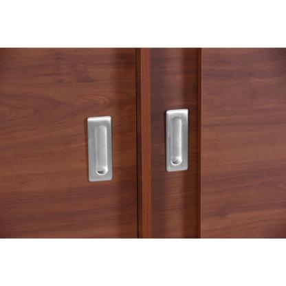 Clóset Maule 4 Puerta(s) 2 Repisa(s) 180x180x51 cm Cerezo