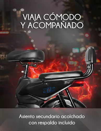 Red V Bicicleta Electrica 500w Pantalla Lcd Bateria 48v 12a