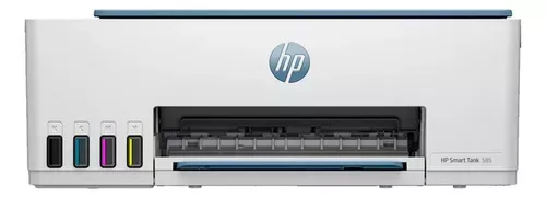 Multifuncional Hp Smart Tank 585 Tinta Continua, Color, Wifi Color Blanco