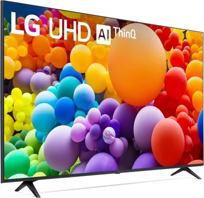 LG Serie UT75 LED Smart TV 4K Procesador de 55 pulgadas con visualización plana AI-Powered con Alexa incorporado (55UT7570PUB, 2024)