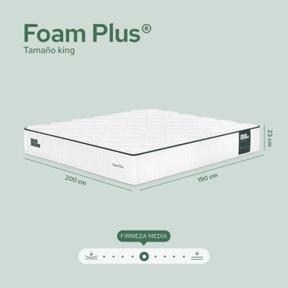 Colchón Color Dreams Plus | Memory Foam | 23cm | en Caja