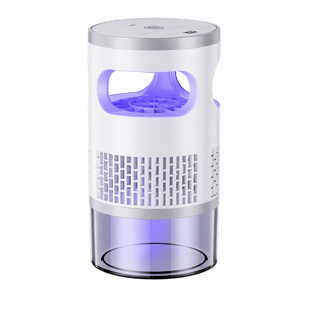 Trampa para insectos voladores de interior con luz UV y succión