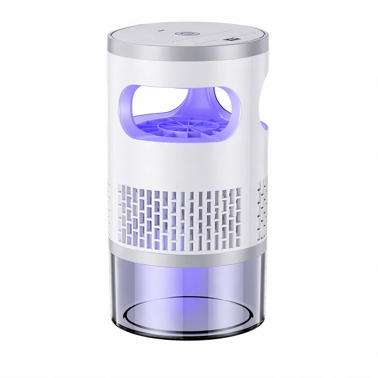 Trampa para insectos voladores de interior con luz UV y succión