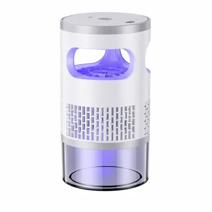 Trampa para insectos voladores de interior con luz UV y succión