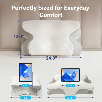 Almohada cervical ergonómica para un sueño confortable
