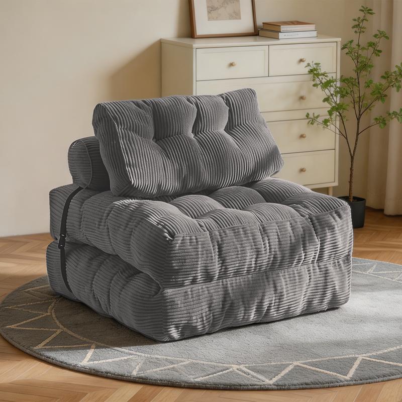 Sofá Cama Plegable 3 en 1 para Hogar Versátil y Compacto Ideal para Espacios Pequeños con Modos de Uso como Sofá Cama y Almacenamiento Fácil de Plegar sofa cloud mini bedroom