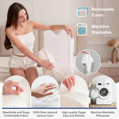 Almohada cervical ergonómica para un sueño confortable