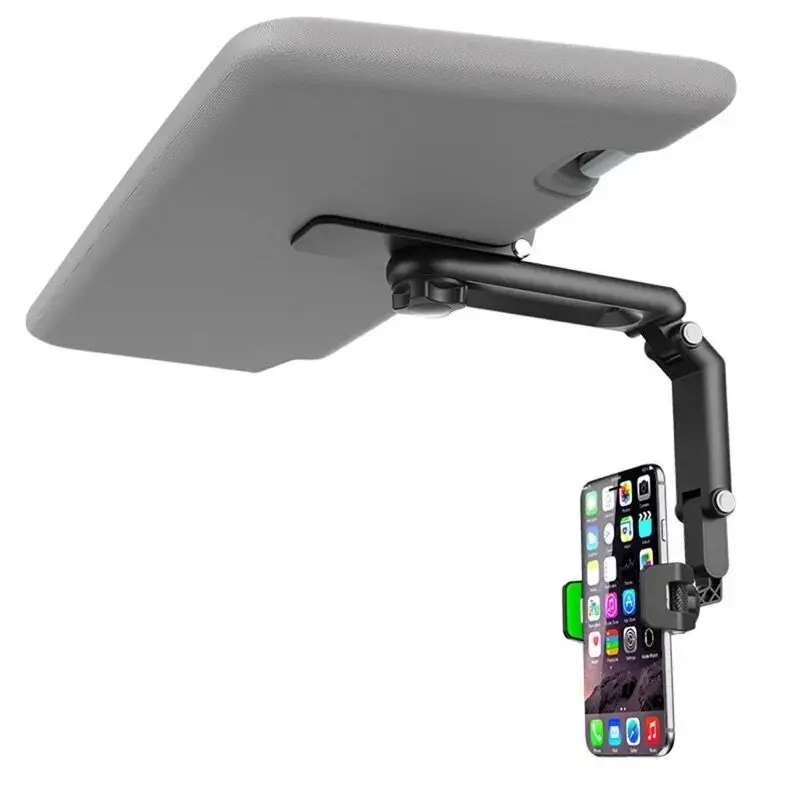 Soporte para teléfono de coche con brazo ajustable y rotación de 360°