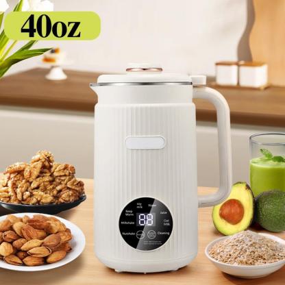 Electric Bean & Nut Milk Machine, 1200 ml Electric Juicer Blender, Nut Milk Maker, Household Kitchen Appliance and Holiday Gift #TOP PICKS