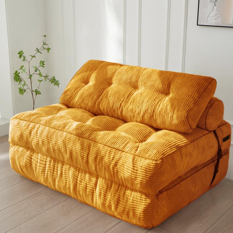 Sofá Cama Plegable 3 en 1 para Hogar Versátil y Compacto Ideal para Espacios Pequeños con Modos de Uso como Sofá Cama y Almacenamiento Fácil de Plegar sofa cloud mini bedroom