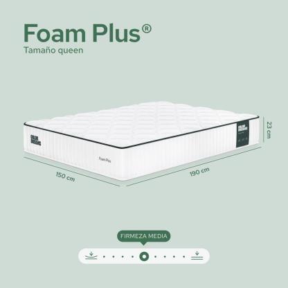 Colchón Color Dreams Plus | Memory Foam | 23cm | en Caja