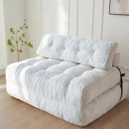 Sofá Cama Plegable 3 en 1 para Hogar Versátil y Compacto Ideal para Espacios Pequeños con Modos de Uso como Sofá Cama y Almacenamiento Fácil de Plegar sofa cloud mini bedroom