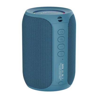 Altavoz portátil compatible con Bluetooth, altavoz inalámbrico multifuncional, altavoz estéreo de 15 W con graves potentes e iluminación RGB, altavoz resistente al agua para el hogar, exteriores, acampada y ciclismo, regalo de Halloween #SelecciónDestacad