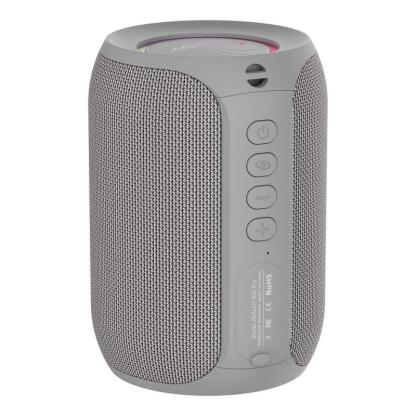 Altavoz portátil compatible con Bluetooth, altavoz inalámbrico multifuncional, altavoz estéreo de 15 W con graves potentes e iluminación RGB, altavoz resistente al agua para el hogar, exteriores, acampada y ciclismo, regalo de Halloween #SelecciónDestacad