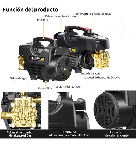 Hidrolavadora Electrica 9900w 3100psi Industriales Con Accesorios Adecuada Tanto Para Uso Doméstico Como Comercial Máquina De Limpieza Profesional
