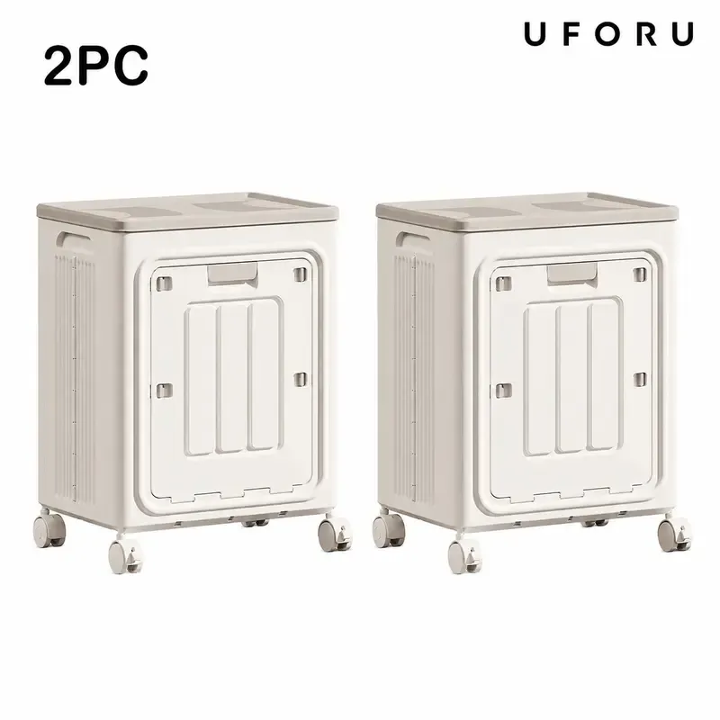 Cesto para la ropa con ruedas: gran capacidad y diseño ventilado
