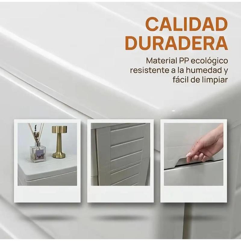 Cajonera Organizadora Desmontable 5 Niveles Gavetero de Almacenamiento Multifuncional para Hogar Dormitorio y Oficina Organizador Compacto para Ropa Juguete y Accesorios Diseño Moderno