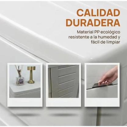 Cajonera Organizadora Desmontable 5 Niveles Gavetero de Almacenamiento Multifuncional para Hogar Dormitorio y Oficina Organizador Compacto para Ropa Juguete y Accesorios Diseño Moderno