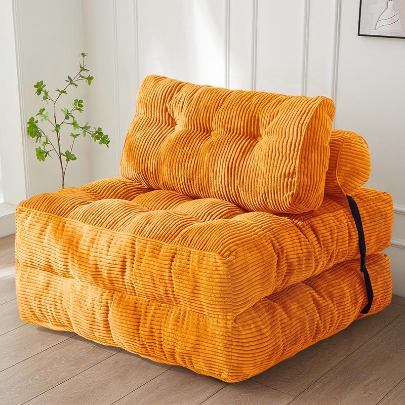 Sofá Cama Plegable 3 en 1 para Hogar Versátil y Compacto Ideal para Espacios Pequeños con Modos de Uso como Sofá Cama y Almacenamiento Fácil de Plegar sofa cloud mini bedroom