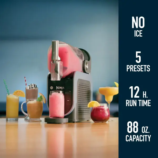 Máquina para granizados Ninja FS301: Preparador de bebidas heladas (más de 7 porciones)