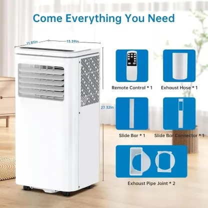 Aire acondicionado portátil de 8K-14K BTU para espacios grandes