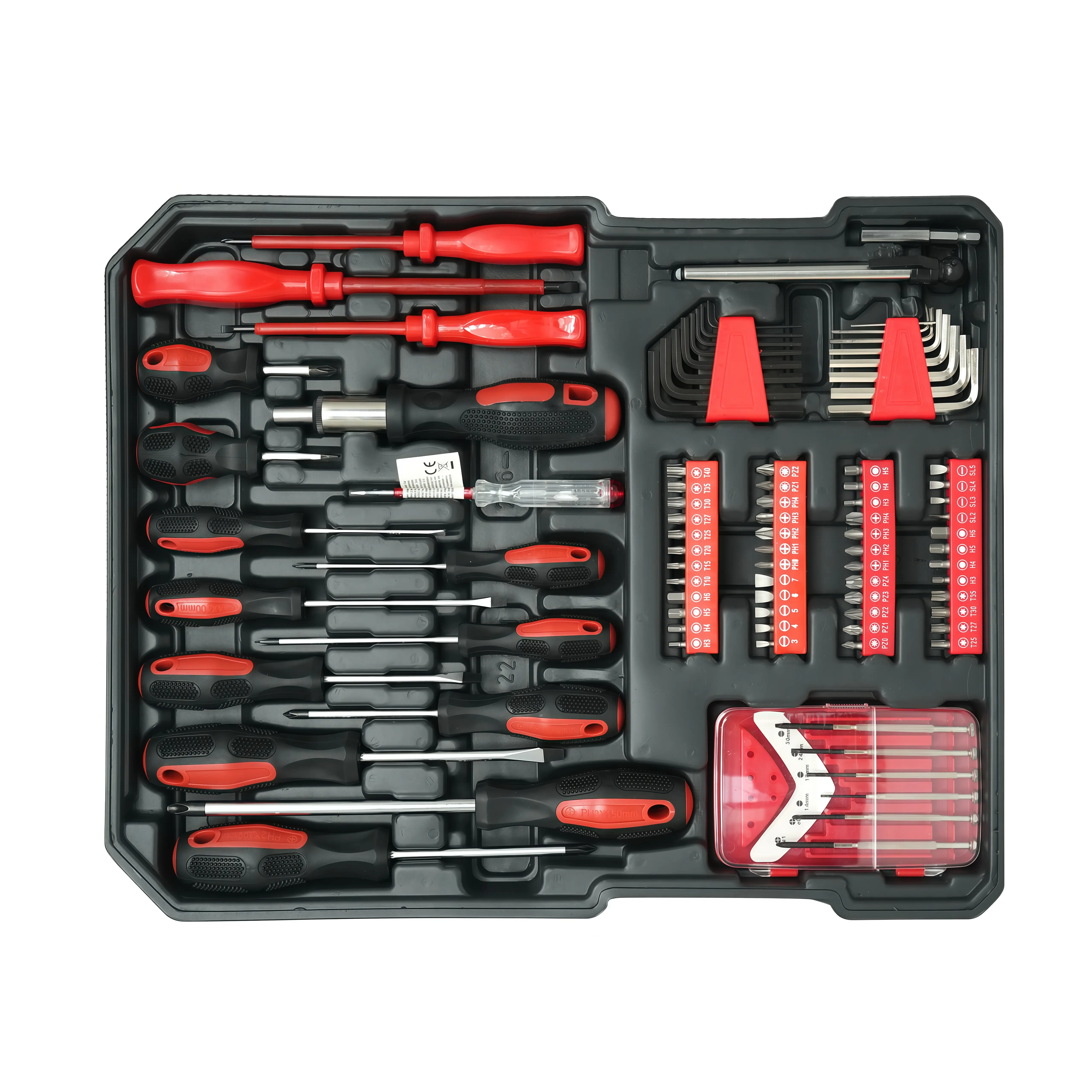Caja de herramientas metálica de gran capacidad con 899 piezas: el kit definitivo para reparaciones domésticas. Juego completo con 4 cajones, ideal para el hogar; diseño sencillo y duradero, incluye herramientas para reparación de automóviles.