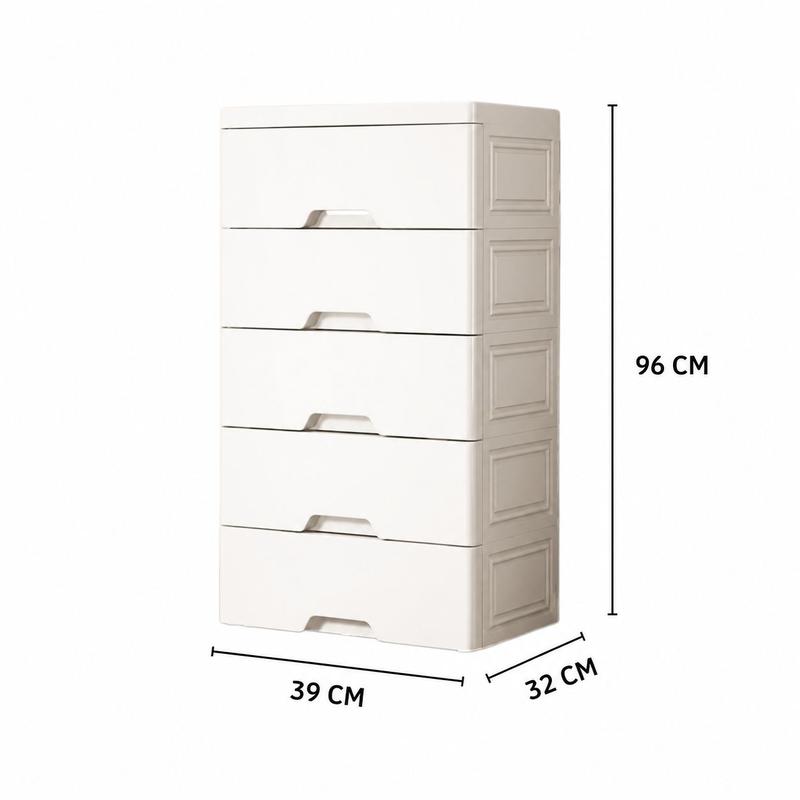 Cajonera Organizadora Desmontable 5 Niveles Gavetero de Almacenamiento Multifuncional para Hogar Dormitorio y Oficina Organizador Compacto para Ropa Juguete y Accesorios Diseño Moderno