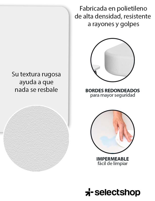 Mesa Plegable Plástico Tipo Portafolio 1.80m Jardín Portátil
