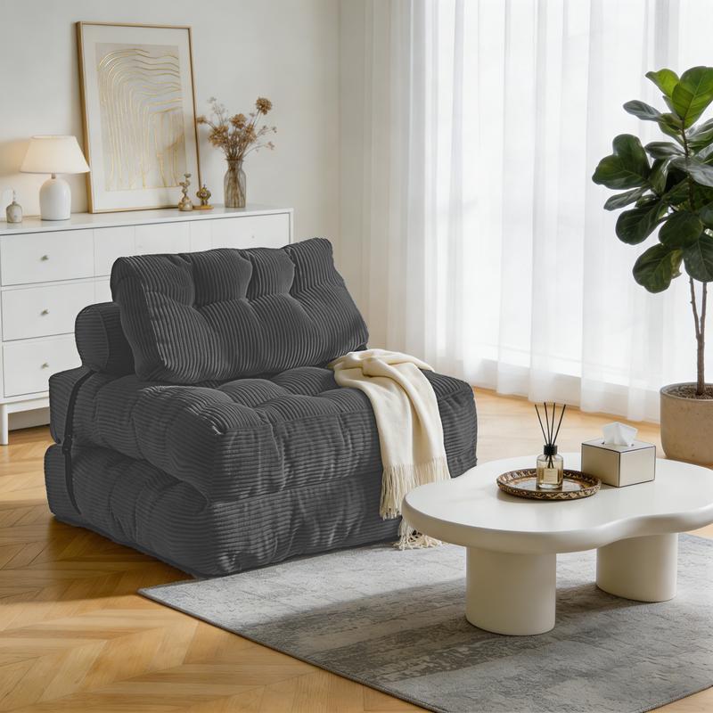 Sofá Cama Plegable 3 en 1 para Hogar Versátil y Compacto Ideal para Espacios Pequeños con Modos de Uso como Sofá Cama y Almacenamiento Fácil de Plegar sofa cloud mini bedroom