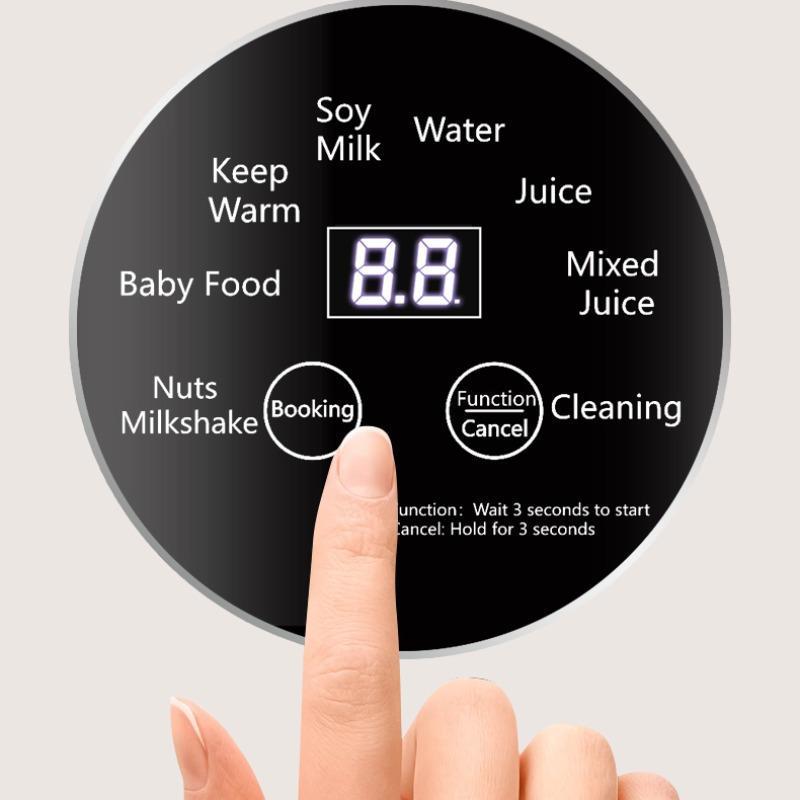 Electric Bean & Nut Milk Machine, 1200 ml Electric Juicer Blender, Nut Milk Maker, Household Kitchen Appliance and Holiday Gift #TOP PICKS