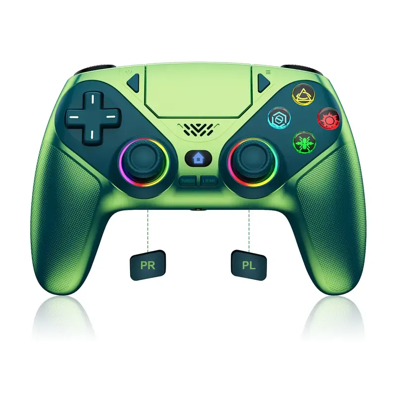 Mando inalámbrico Pro para PS5 - RGB, doble vibración, 1000 mAh