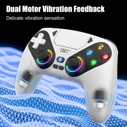 Mando inalámbrico Pro para PS5 - RGB, doble vibración, 1000 mAh