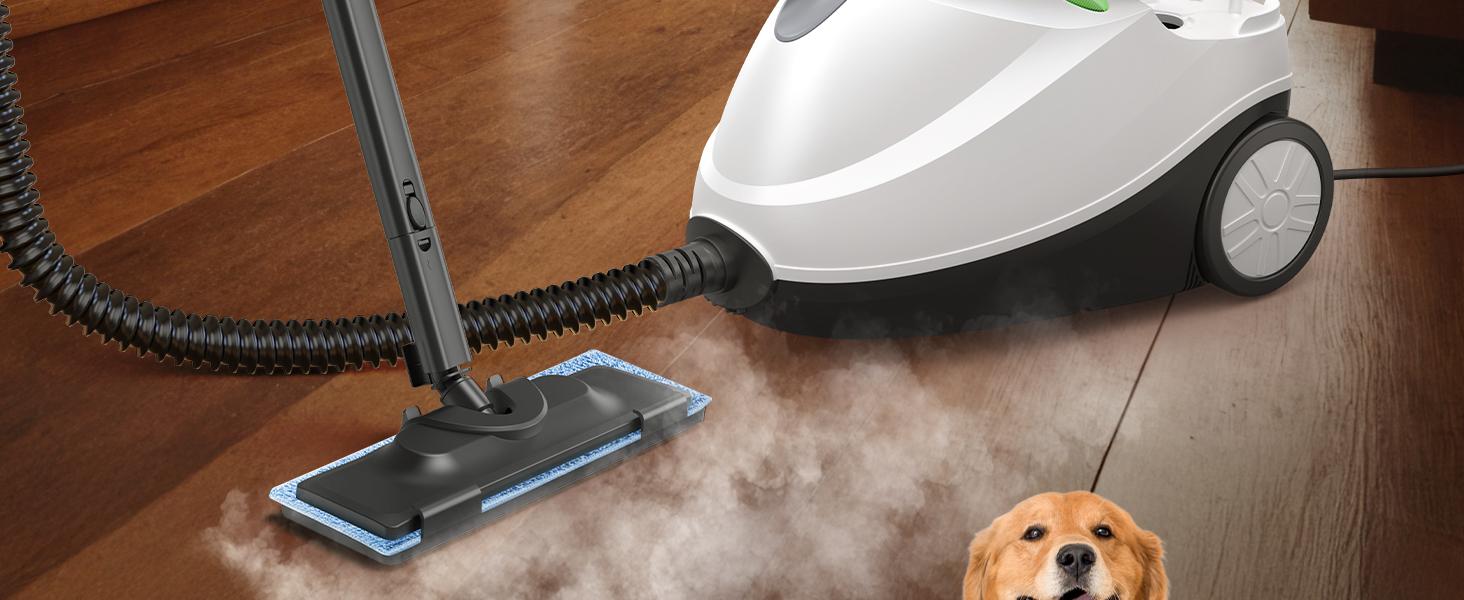 Phueut 1800W High-Pressure Steam Mop Cleaner - 1.5L Tank, 28 Attachments, Multifunction Floor Steamer for Home Handheld Steam Cleaning, Chemical-Free Heavy-Duty Appliance summerwins,summerwins,dorm essentials,home essentials tiktokshopbacktoschool