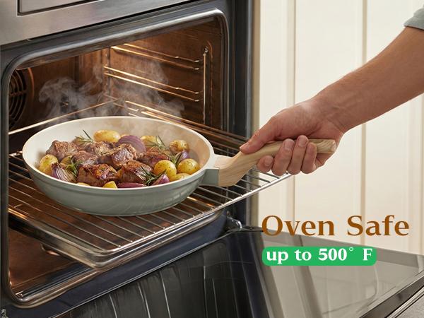 [ New ]FDN 16-Pc Aesthetic Cookware Collection, Non-Toxic PFAS-Free Titanium Caremic Granite Pots and Pans Set, Easy-Clean Oven & Dishwasher Safe, Induction Ready Cooking Set with 10" (24cm) Fry Pan, Glass Lids, Kitchen Utensils, Aluminium, deals for you