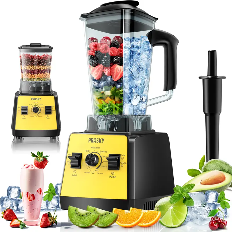 Prasky Professional Blender 68oz BPA Free - 2400W