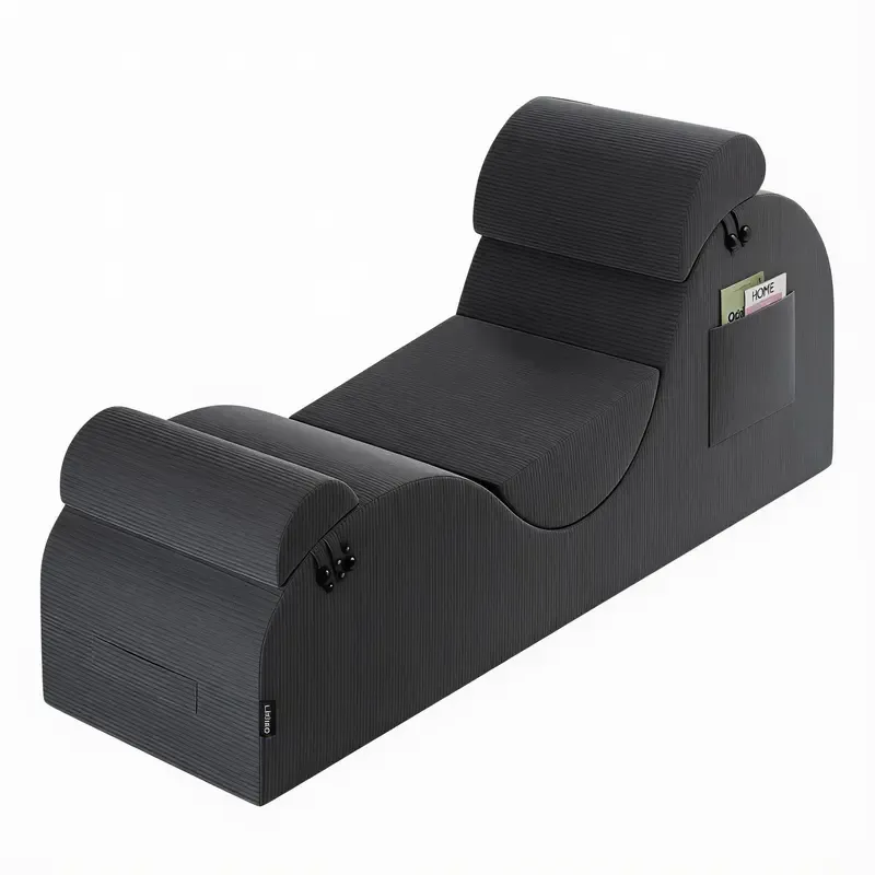 Silla ergonómica de pana para yoga (para adultos)