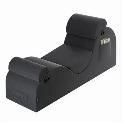 Silla ergonómica de pana para yoga (para adultos)