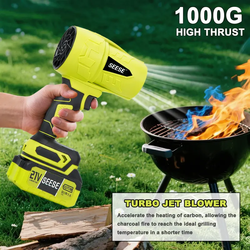 SEESE 21V Cordless Car Washing Bundle with 1000 PSI Pressure Washer & 1000G Turbo Leaf Blower Combo Kit for Car Wash + Drying, Patio & Garden Cleaning toolupgrade SEESE 21V Cordless Car Washing Bundle with 1000 PSI Pressure Washer & 1000G Turbo Leaf Blower Combo Kit for Car Wash + Drying, Patio & Garden Cleaning toolupgrade