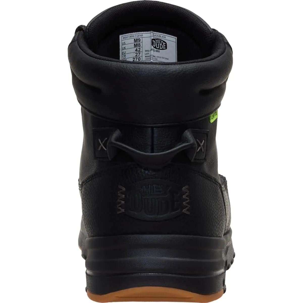 Bradley Work CT Leather: Botas de trabajo cómodas y sin cordones para hombre