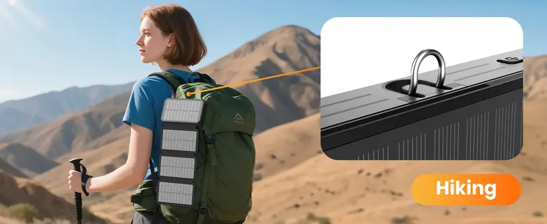 SOARAISE 48000mAh Solar Charger Power Bank, Wireless Portable Charger with 4 Built-in Cables & 7 Outputs,15W Fast Charging Portable Power Bank with USB C, Battery Pack with Flashlight for All Mobile Devices,back to school,back to school haul