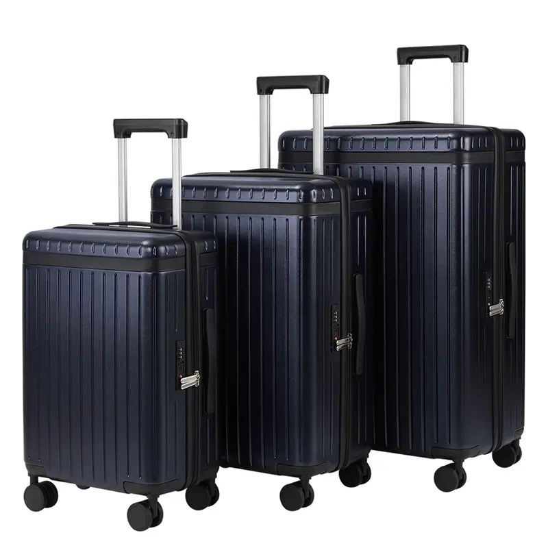 Juego de 3 Maletas Rígidas ABS+PC Expandibles, con Cerradura TSA, Ruedas Silenciosas 360° y Diseño Ligero, 20/24/28 Pulgadas, Ideal para Viajes Internacionales y de Negocios
