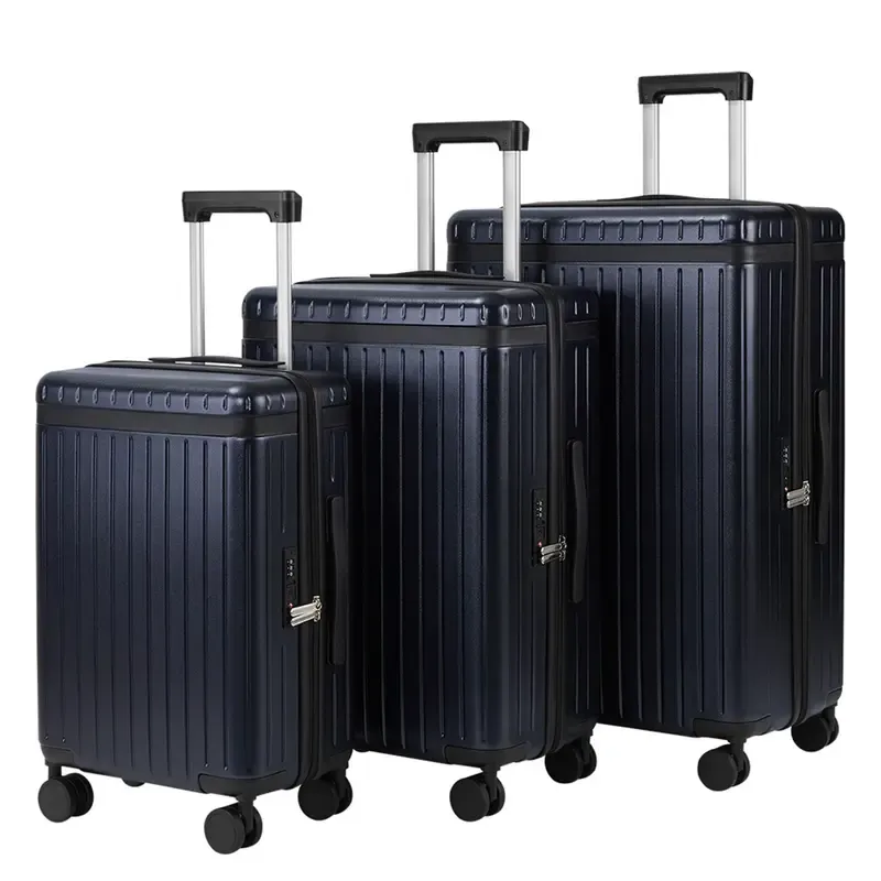 Juego de 3 Maletas Rígidas ABS+PC Expandibles, con Cerradura TSA, Ruedas Silenciosas 360° y Diseño Ligero, 20/24/28 Pulgadas, Ideal para Viajes Internacionales y de Negocios