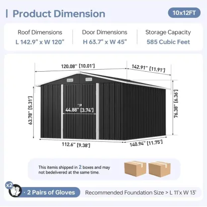 [Deal] Aoxun Outdoor Metal Storage Shed with Base, Lockable Door & Sloped Roof, Weather-Resistant Utility Shed for Garden, Patio & Backyard Astronaut Nebula   Star