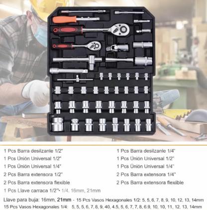 Juego De 491 Piezas Herramientas Manual Para Taller Mecanico Kits De Herramientas Mecanico Kit De Herramientas Manuales