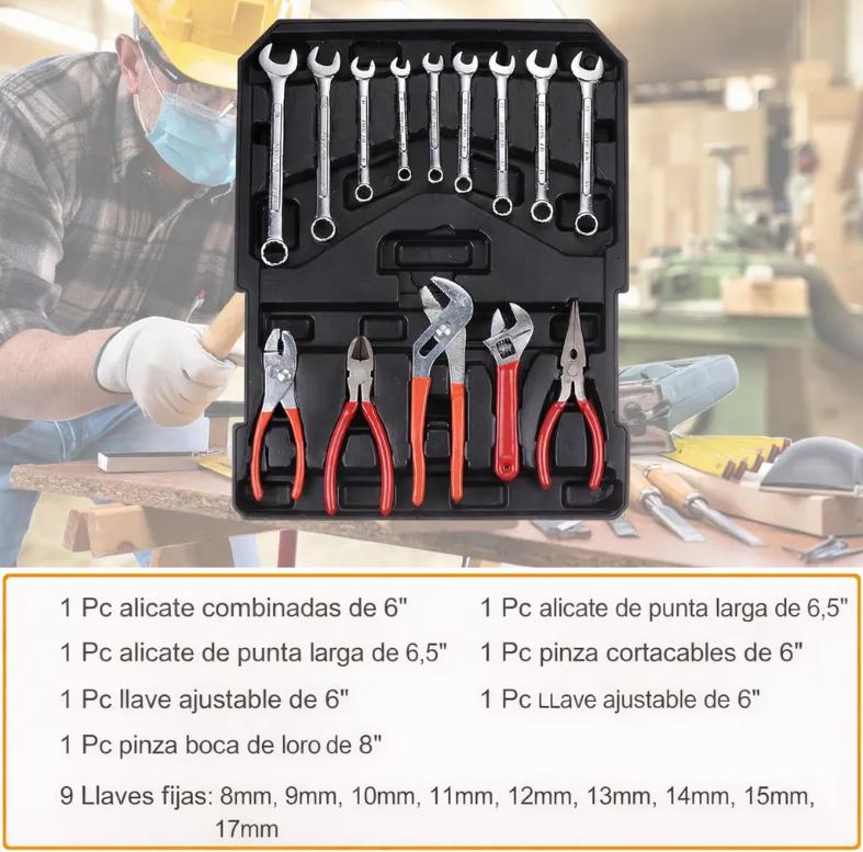 Juego De 491 Piezas Herramientas Manual Para Taller Mecanico Kits De Herramientas Mecanico Kit De Herramientas Manuales
