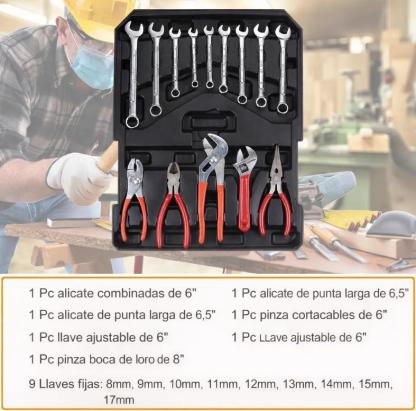 Juego De 491 Piezas Herramientas Manual Para Taller Mecanico Kits De Herramientas Mecanico Kit De Herramientas Manuales
